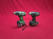 2 × Hitachi Akku Schlagschrauber Schrauber Industrie Qualität 