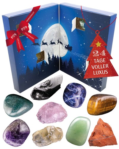 Edelsteine adventskalender 12x - edelsteine,