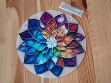 Mandala Blume Fensterbild