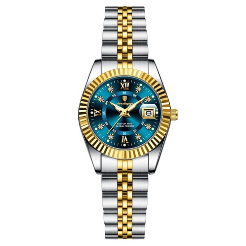 Poedagar damen uhr edelstahl - poedagar,
