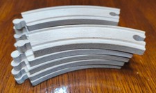 HOLZEISENBAHN 10x große Kurve Schiene, #2, passt zu BRIO, IKEA u.a.