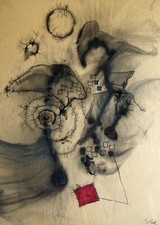 Kindermann -Tusche / Aquarell