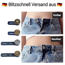 1-2 Stück Jeans Hosenerweiterung Schwangerschaft Jeansknopf Hosenbunderweiterung