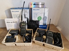 2x Midland Alan 42 Multi CB
