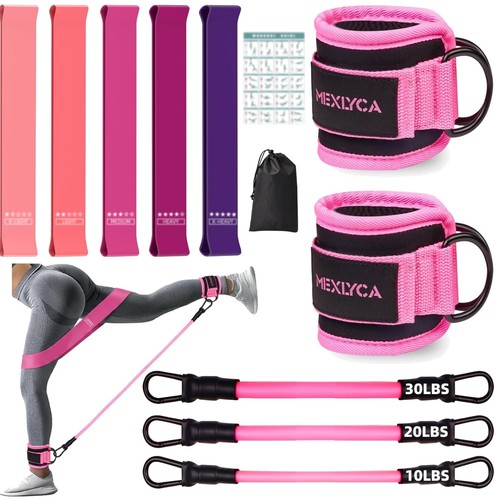 Widerstandsbänder set fitness - widerstandsbänder,
