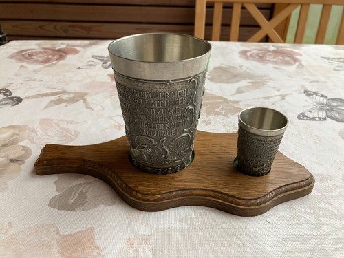 Zinnbecher lindenwirtin - zinnbecher,