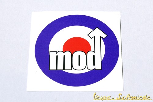 Vespa dekor aufkleber mod - vespa, "mod
