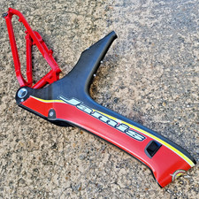 Jamis Diablo Carbon Full Suspension Mountainbike Rahmen Fox Shock rot Retro Bike