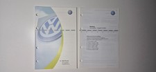 VW Serviceplan, Serviceheft
