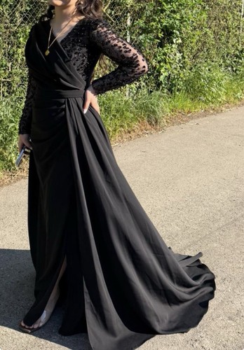 Schwarzes abendkleid 36 - schwarzes,
