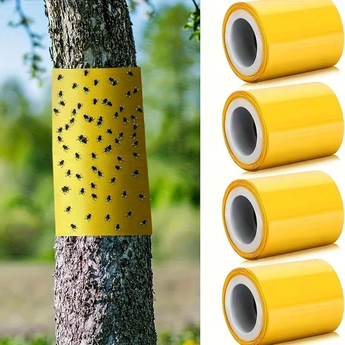 Gelbes doppelseitiges