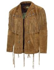 HOMBRE Fransenjacke Herren