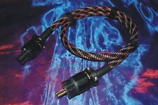 Highend Netzkabel ViaBlue X-40 Silver 3x4,0 mm²,  Furutech Gold 1 x 1,50 m