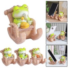 Niedlicher und funktioneller Schaukelstuhl Frosch Ornament f��r Handys und Table