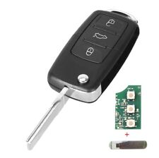 f. VW Seat Skoda Auto Schlüssel Platine 1J0959753DA 433 MHz + Chip ID48 VRK02F