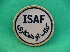 Abzeichen ISAF Patch Klett mit