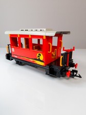 Playmobil® 4117 Personenwagen Waggon Palmen Spur G LGB Eisenbahn rot TOP Zustand