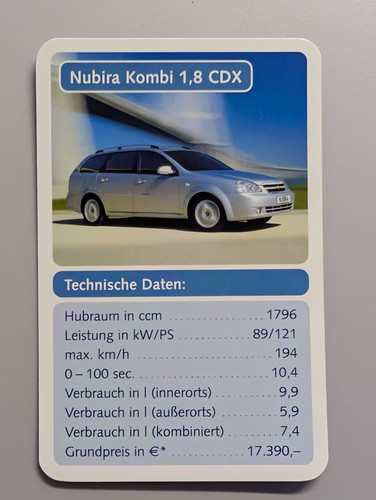 Chevrolet nubira kombi cdx - chevrolet, 1,8