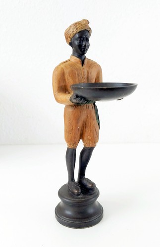 Bronze diener orientalische - bronze,