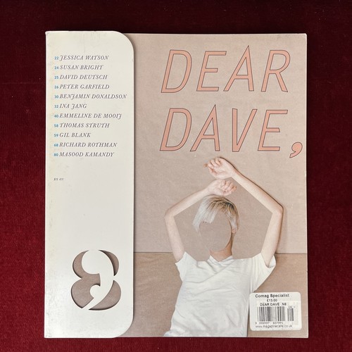 Dear dave magazine - dear, issue