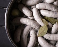 Metzgerei Krause. Weißwurst mit Petersilie. 10er Pack. Kg.24,87