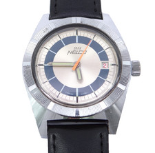 Nelco Taucher Sport Uhr Diver Vintage Herren Armbanduhr Handaufzug Ø 38 mm