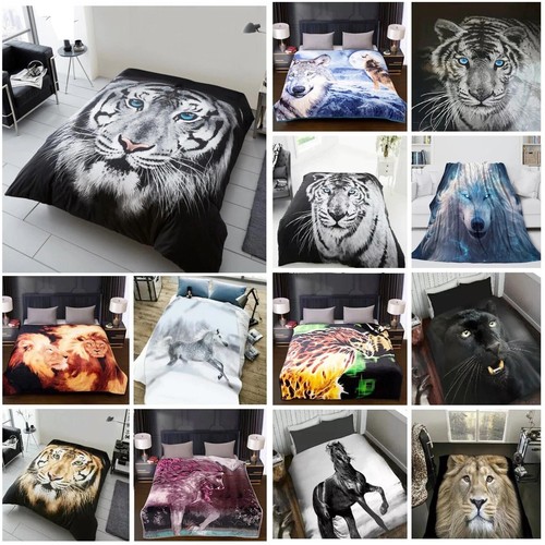 Animal print nerz kunstfell - animal,