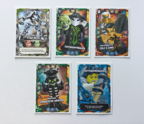 Lego ninjago trading cards - lego,