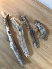 Treibholz Schwemmholz Holz Osterdeko Tischdeko Tannenbaum Basteln 4 Teile