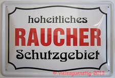  Blechschild 20x30 cm -