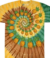 Pineapple Spiral Food Tie Dye