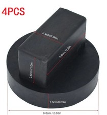 4x Wagenheberaufnahme Wagenheber Gummiklotz Gummiblock JackPad Tool für Mercedes