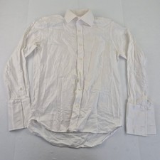 SAVOY TAYLORS GUILD Hemd 15,5 weiß Herren 100% Baumwolle Classic Fit Knopfleiste