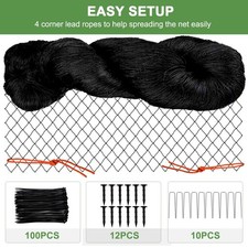 50'x50' Heavy Duty Nylon Net