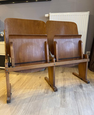 Vintage 2er kinosessel - vintage, 2er-kinosessel