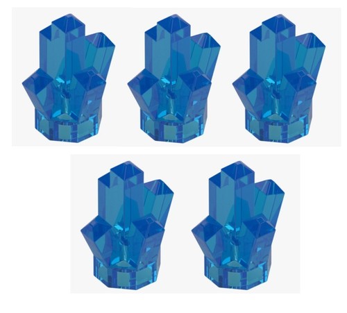 Lego kristall transparent - 5x,