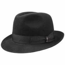 BORSALINO Georgio Herren Haarfilzhut Hüte Filzhüte Bogarthut Fedora