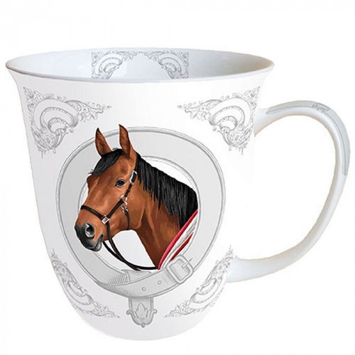Tasse kaffeetasse pferd firma - kaffeetasse,