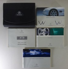Bordmappe + Betriebsanleitung Mercedes-Benz SL 500 / 55 AMG Typ R230 von 07/2001