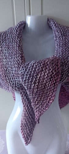 Dreiecktuch gestrickt