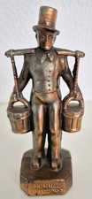 Hummel Mors Hamburg Wasserträger Metall Figur 11,5 cm, 169 gramm Kupfer Bronze?