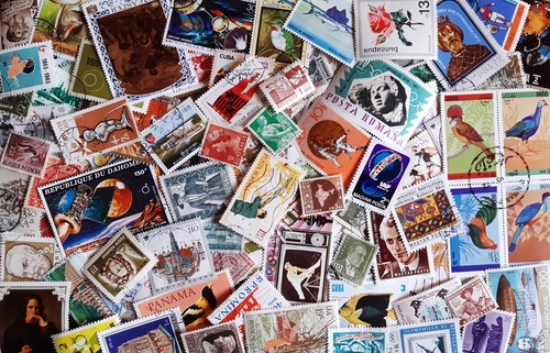 220 briefmarken alle welt - 220, "alle