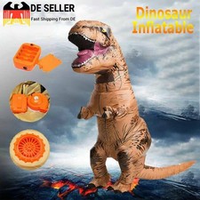 Neu Aufblasbares Kostüm Dino
