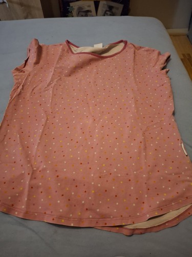 Rosa shirt mit punkten - t,