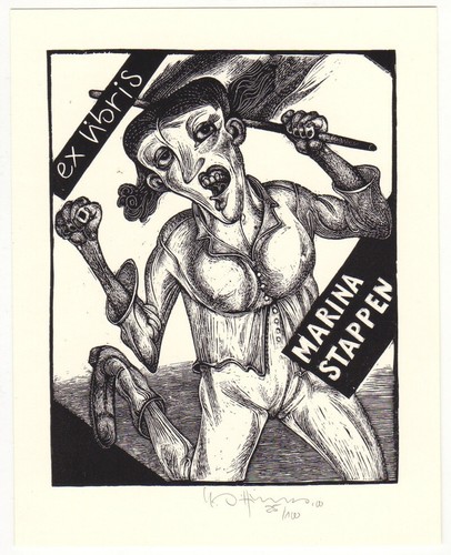 Karl georg hirsch - karl-georg, exlibris