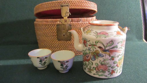 Tea basket set 19th - 19th, century