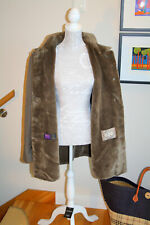 Edler Winter Mantel, Gr. 20 (Gr. 40 kurz), Webpelz, mollig warm, neu + edel!