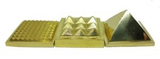 Meru Pyramide Messing 4,4 cm
