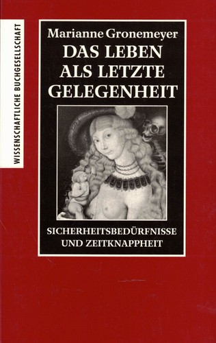 Gronemeyer leben letzte - leben, =