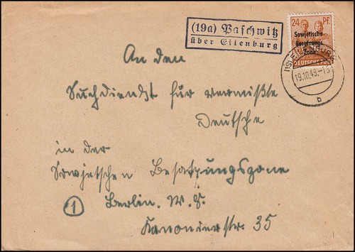 Landpost 19a paschwitz - paschwitz, über